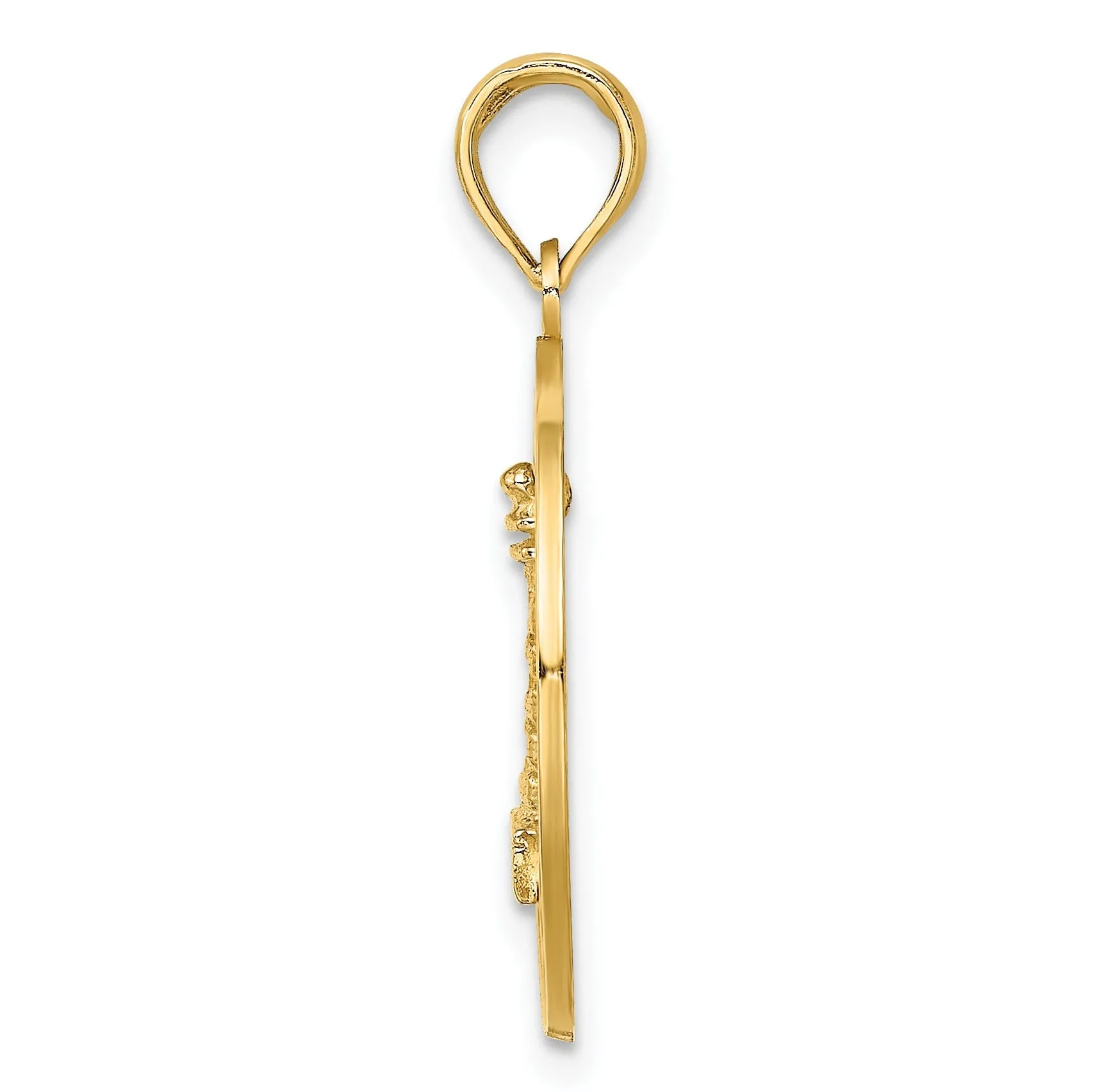 14K Yellow Gold SAINT AUGUSTINE FLORIDA Light House Design Pendant