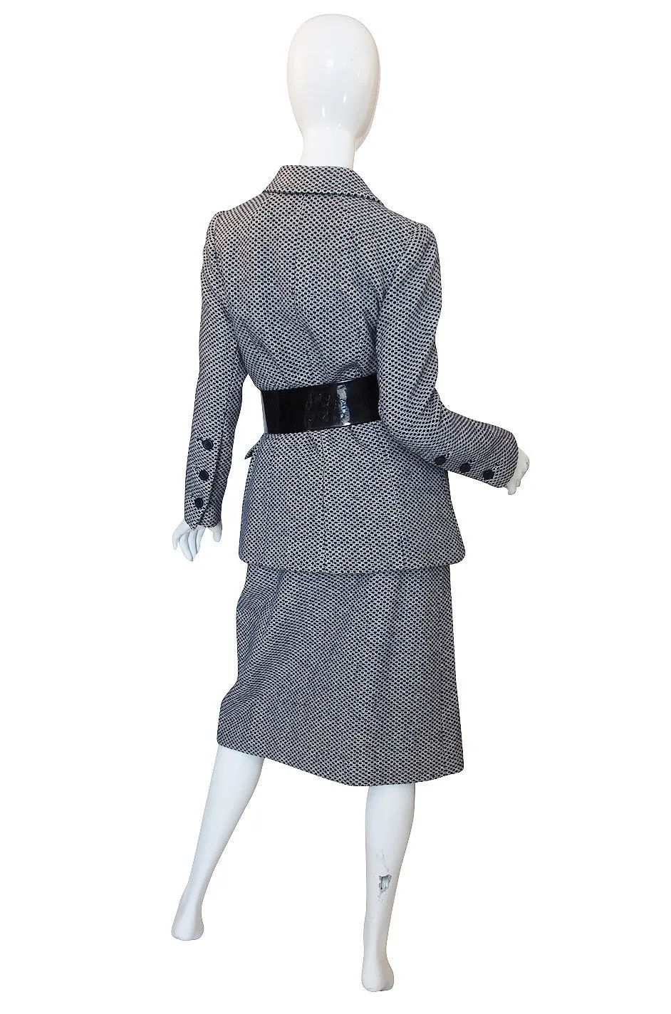 1960s Superbly Tailored Norman Norell Suit
