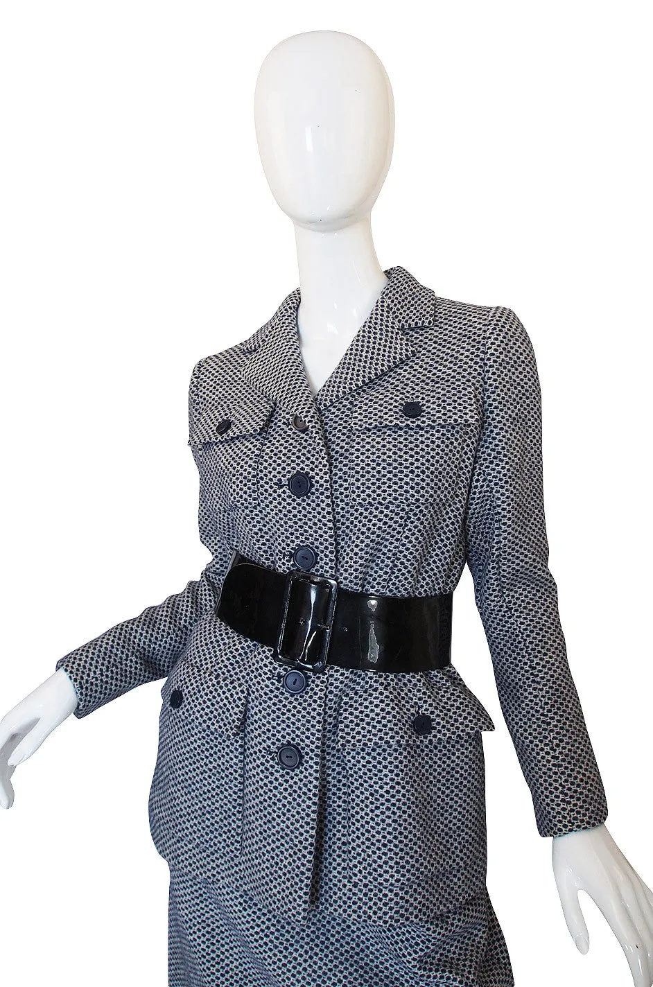 1960s Superbly Tailored Norman Norell Suit