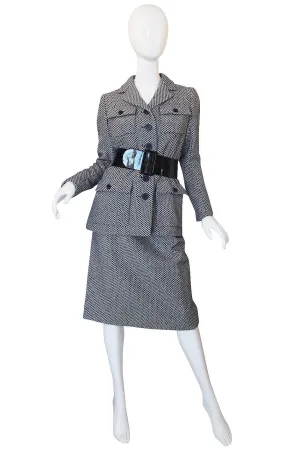 1960s Superbly Tailored Norman Norell Suit