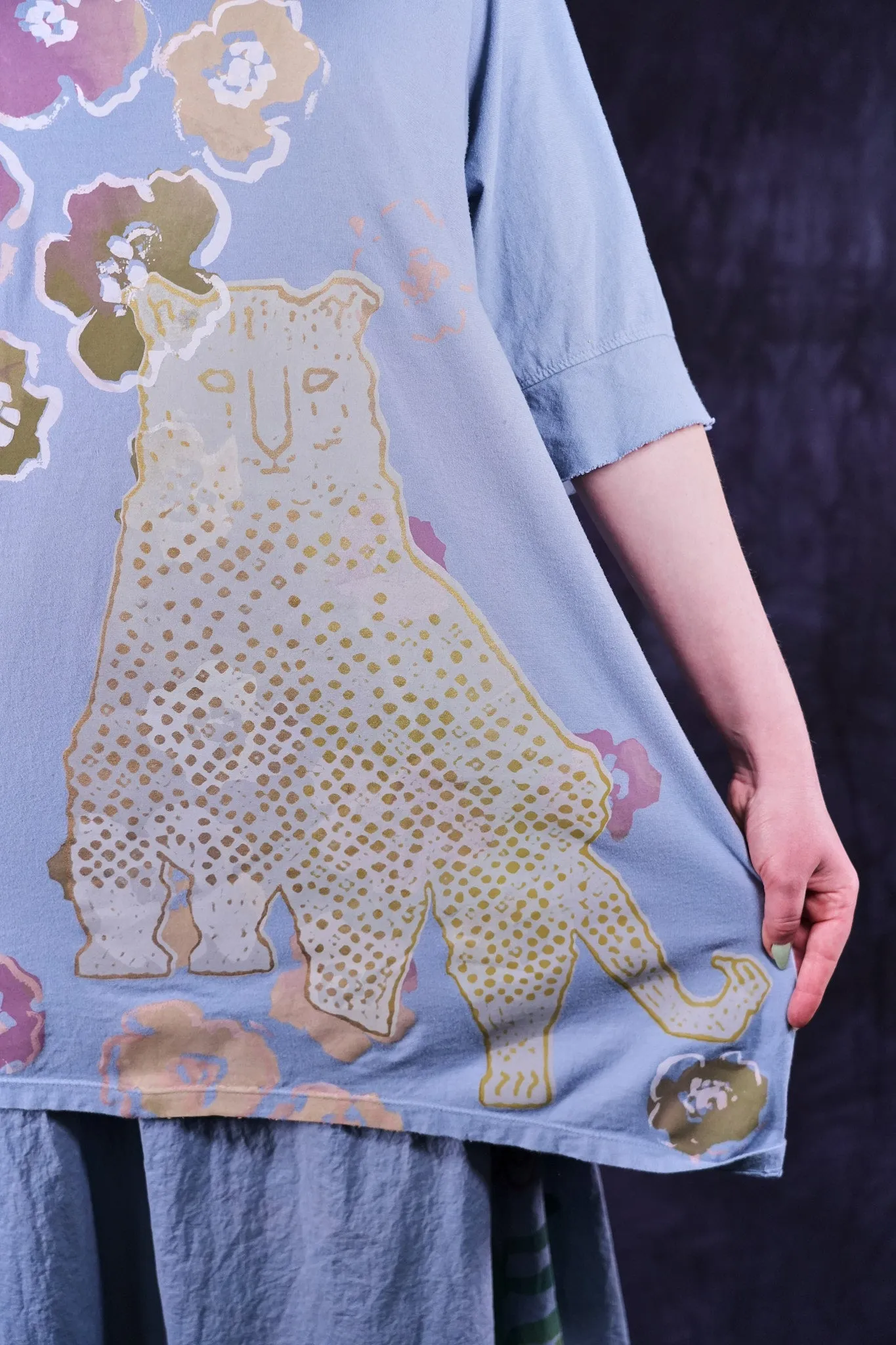 2371 Happiness Tunic Sky-P