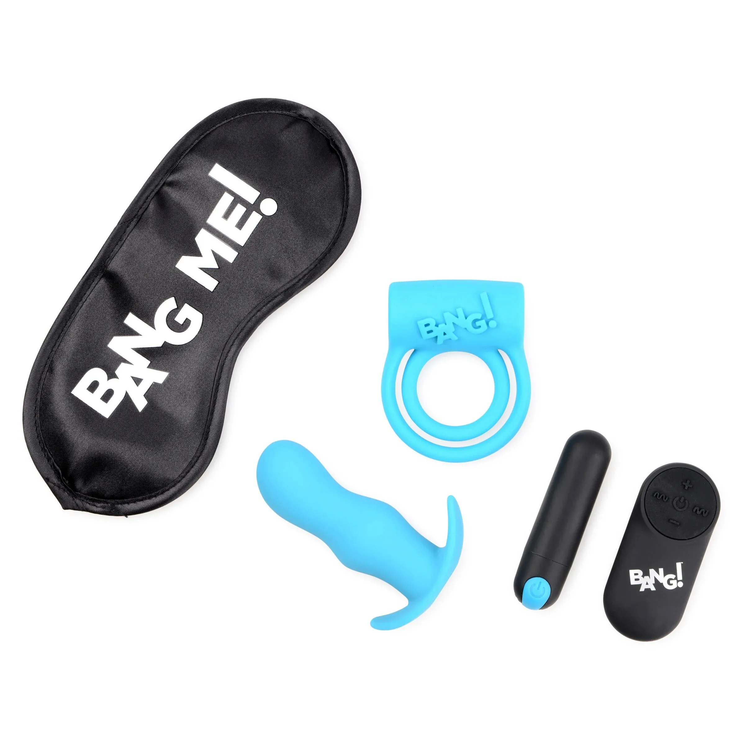 28X Duo Blast Remote Control C-Ring And Butt Plug Kit