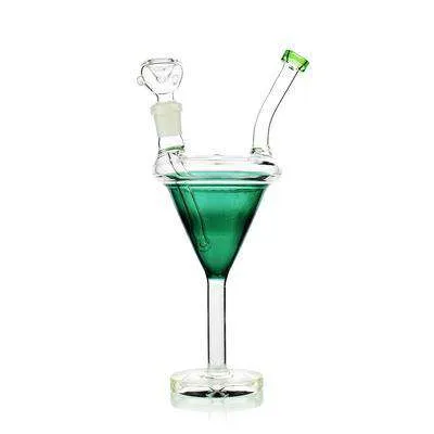 8 Inch Martini Glass Bong