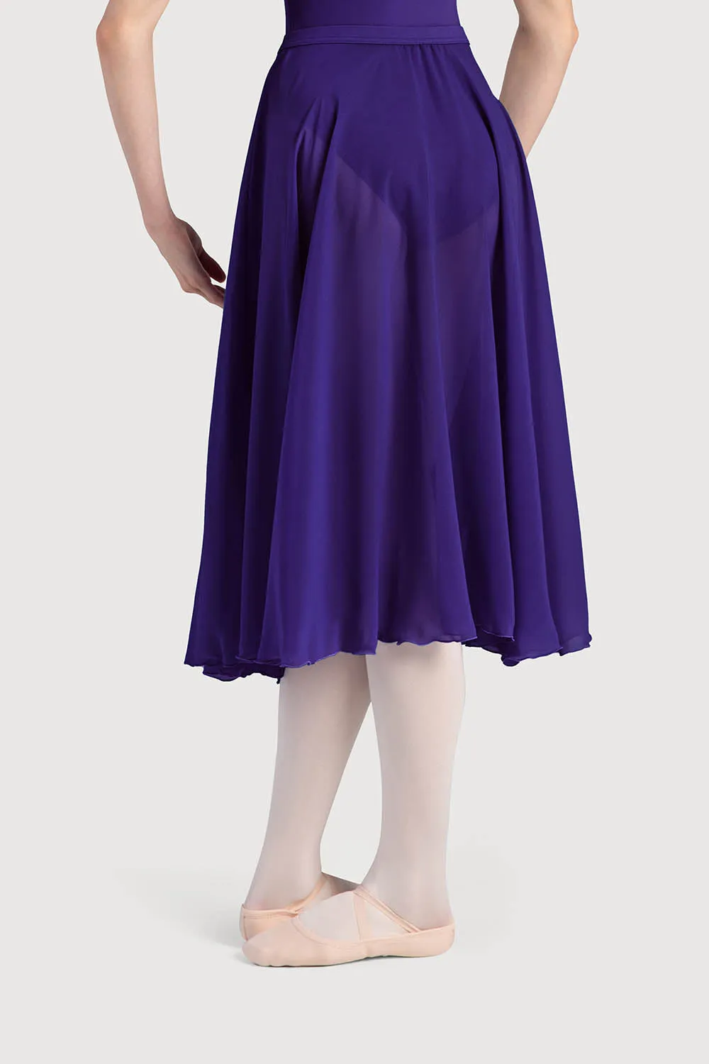 A0321L - Bloch Cambria Full Circle Chiffon Womens Skirt