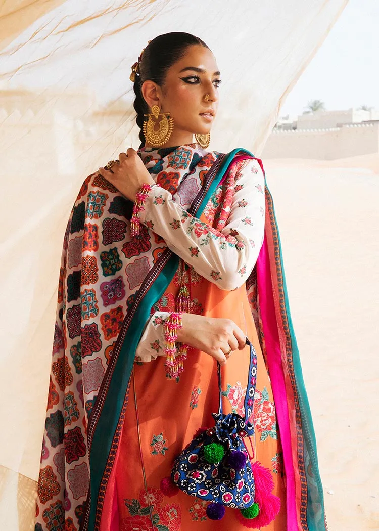 Ablaj | Hussain Rehar Sarab Summer Lawn Collection 2022 Vol-02 | Unstitched Embroidered Lawn Suits