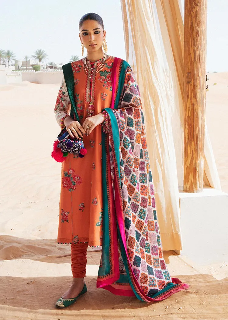 Ablaj | Hussain Rehar Sarab Summer Lawn Collection 2022 Vol-02 | Unstitched Embroidered Lawn Suits