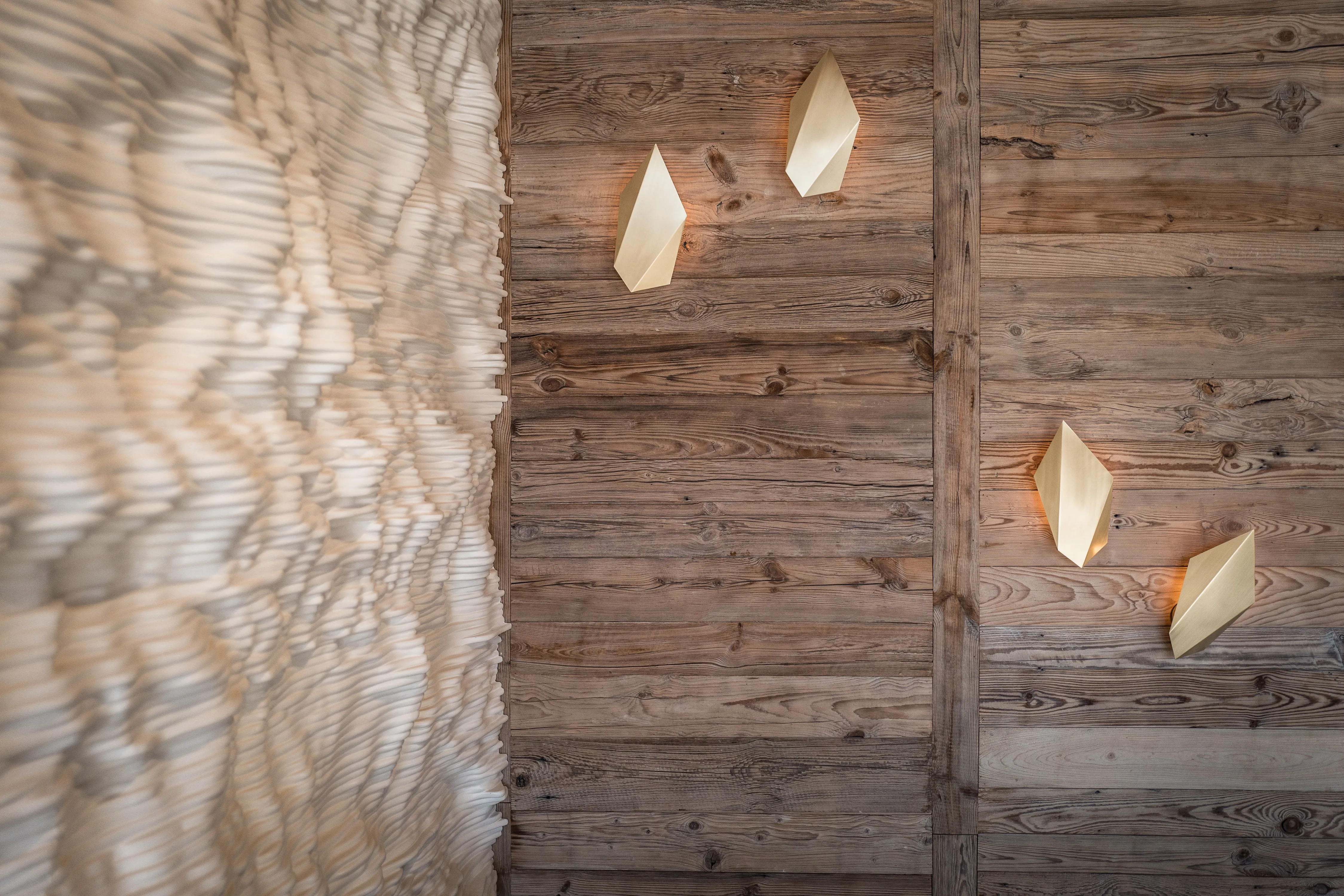 Abstract Wall Sconce