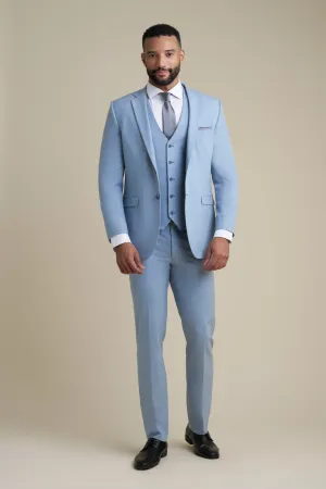 Allure Men Suit - Light Blue
