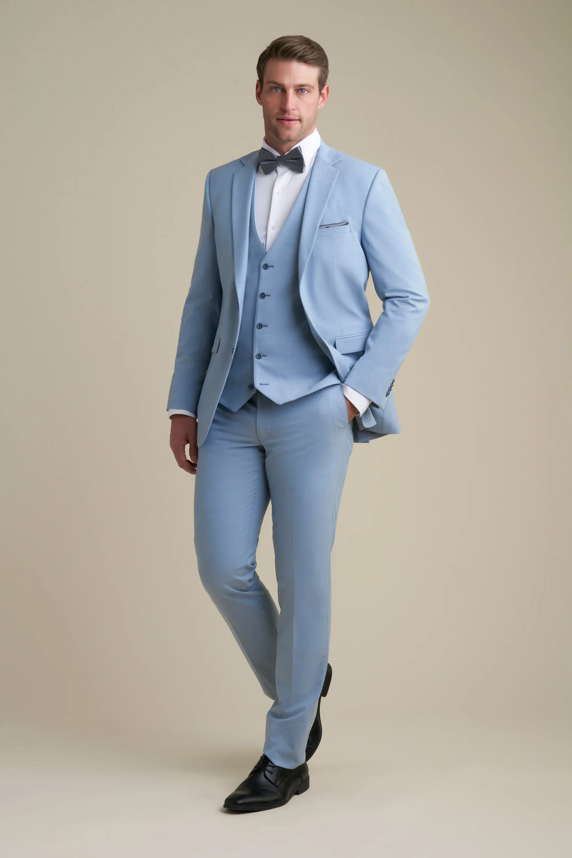 Allure Men Suit - Light Blue