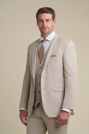 Allure Men Suit - Tan