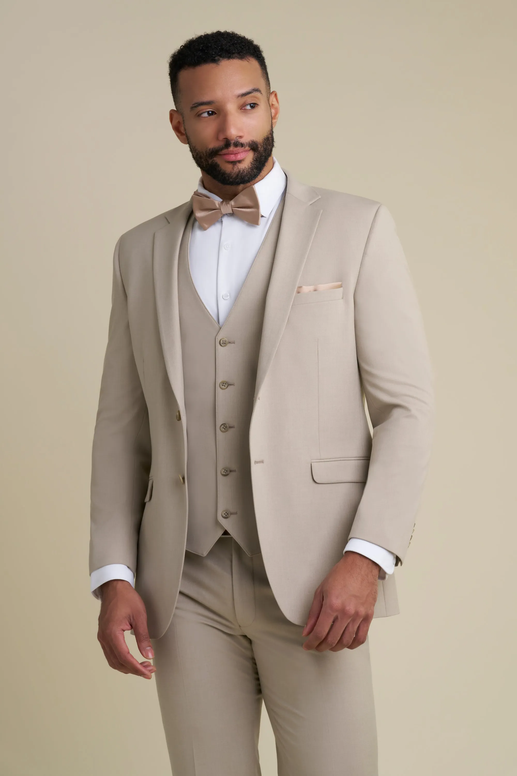 Allure Men Suit - Tan