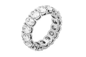 Anniversary Band with Oval Diamonds 0.50ct each
