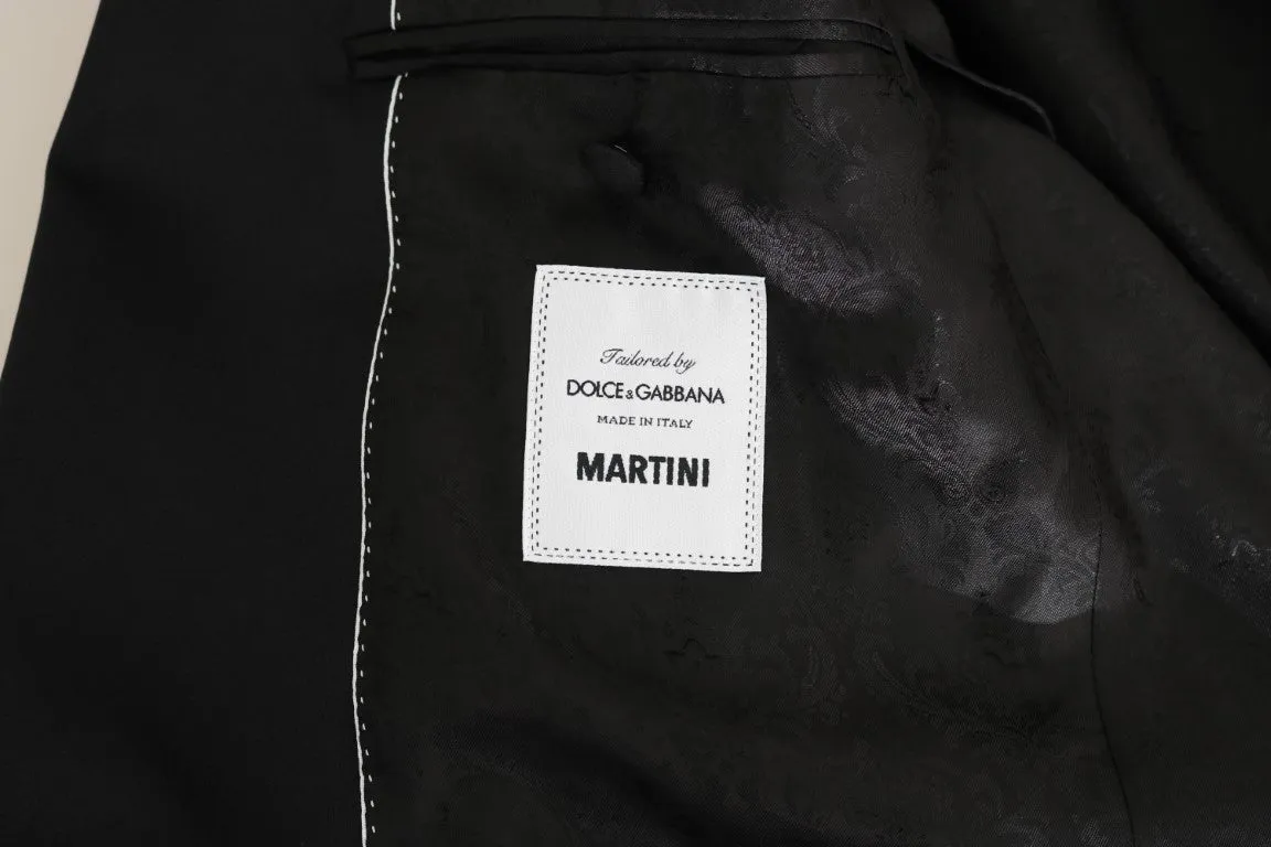 Black MARTINI Slim Fit Smoking Tuxedo Suit