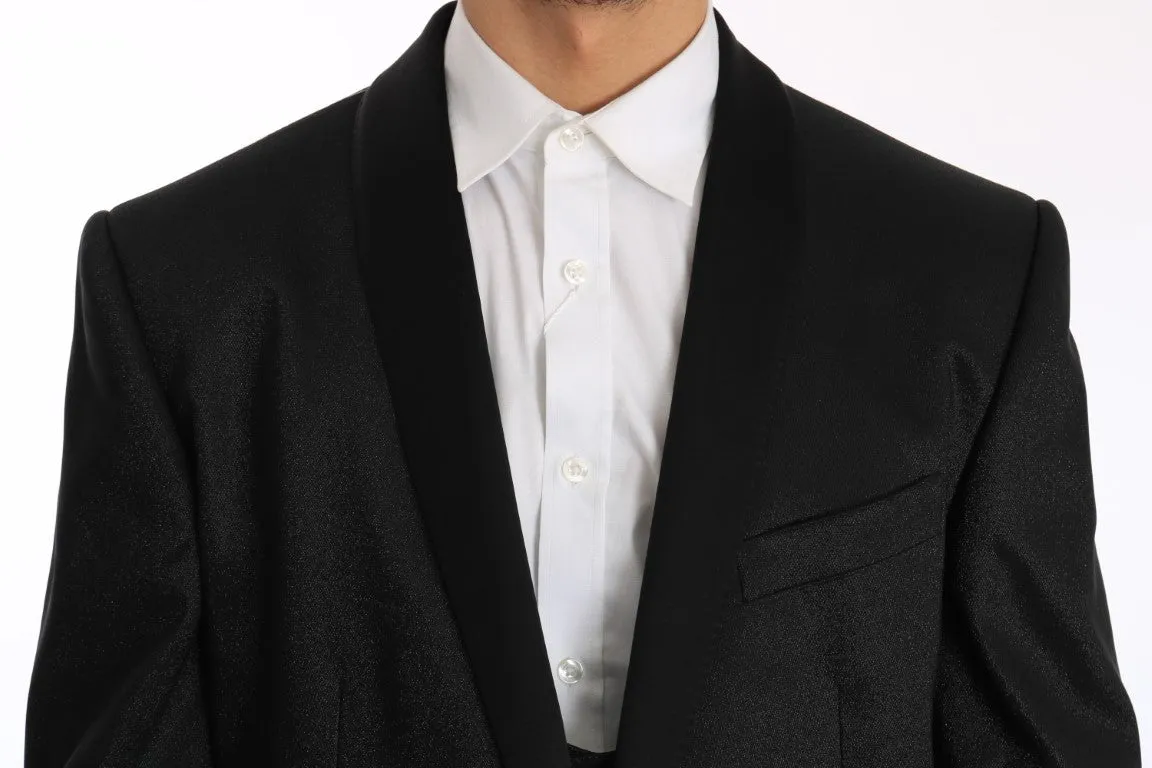Black MARTINI Slim Fit Smoking Tuxedo Suit