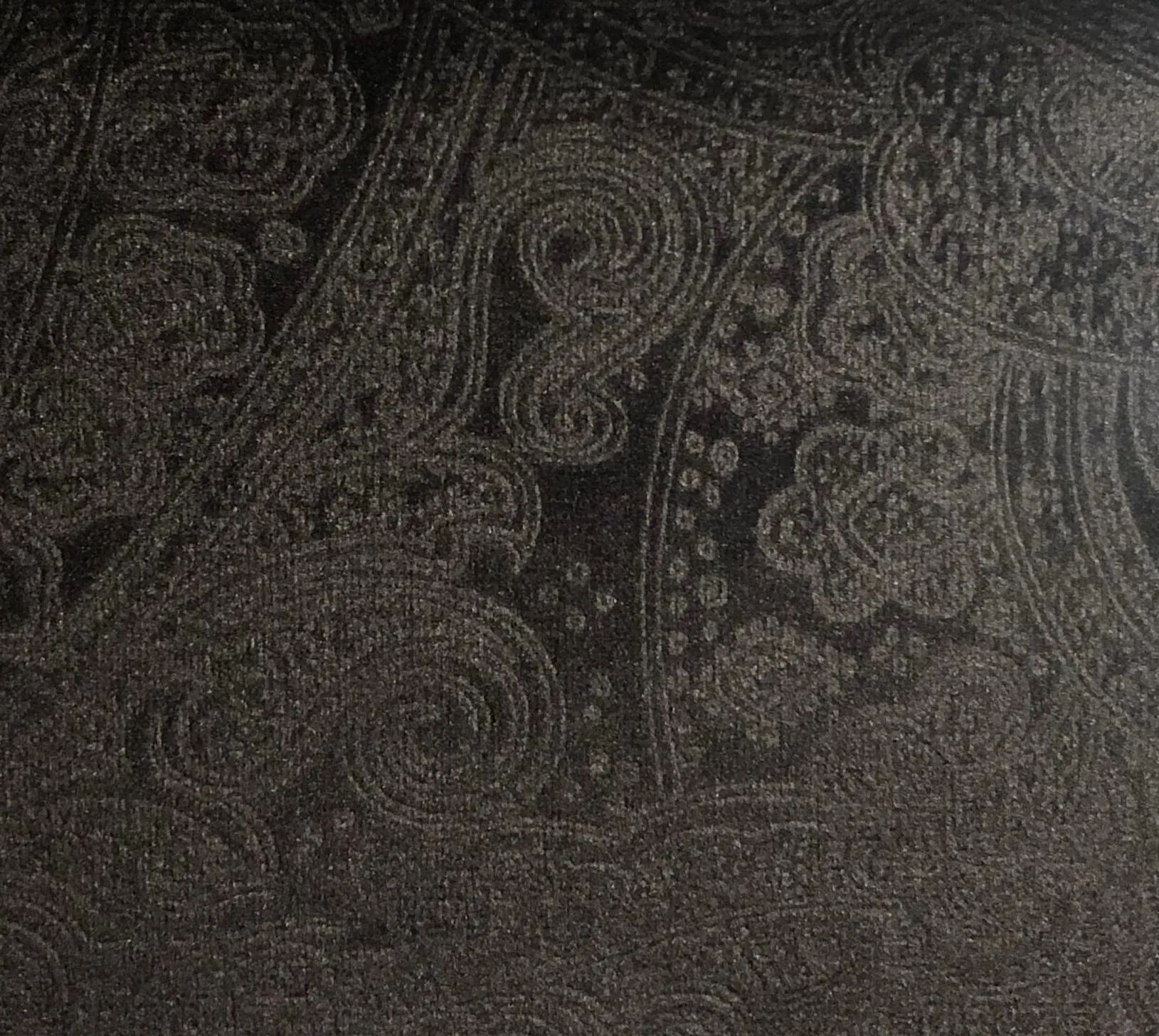 Black Paisley Velvet Jacket
