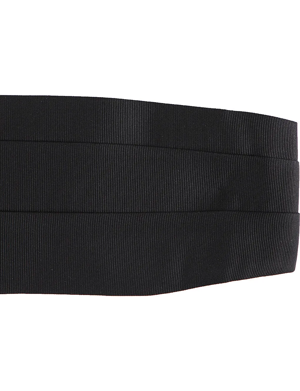 Black Satin Cummerbund