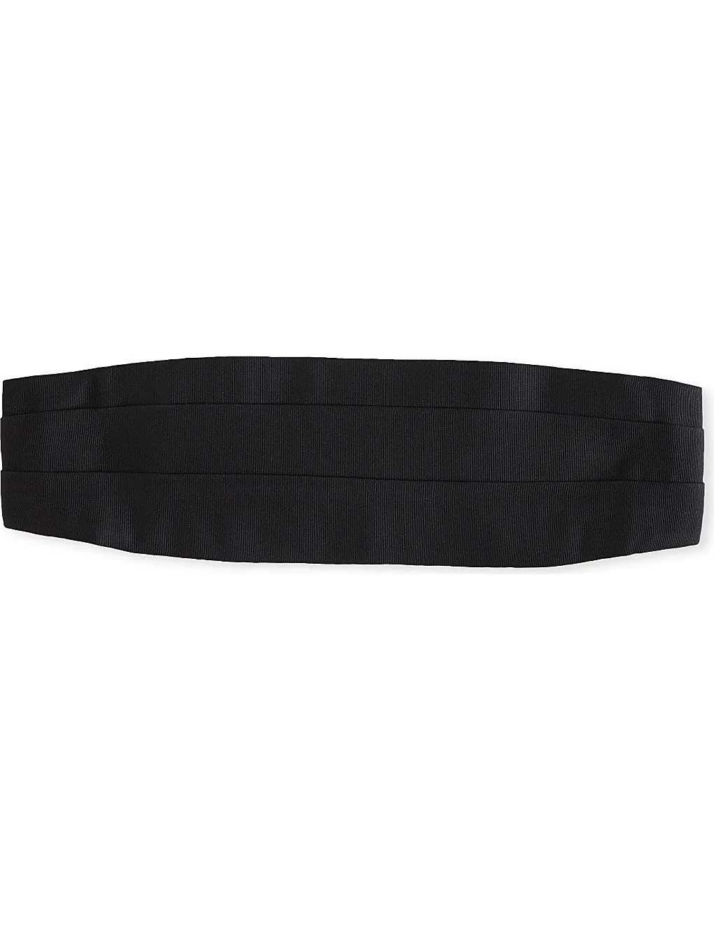 Black Satin Cummerbund