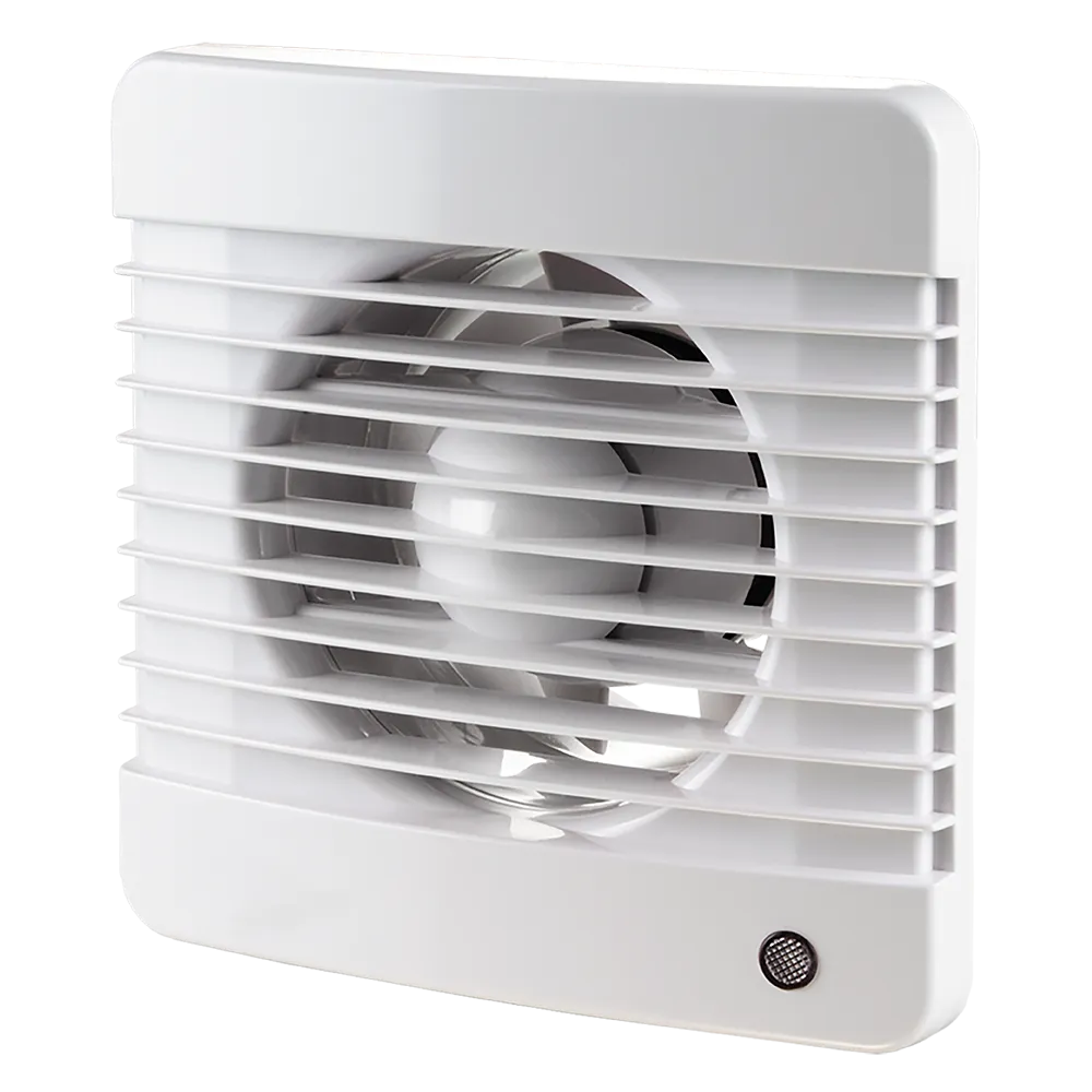 Blauberg SILENT-FLO-100-S Ultra-Quiet Bathroom Extractor Fan with Pull Cord White - 4" 100mm