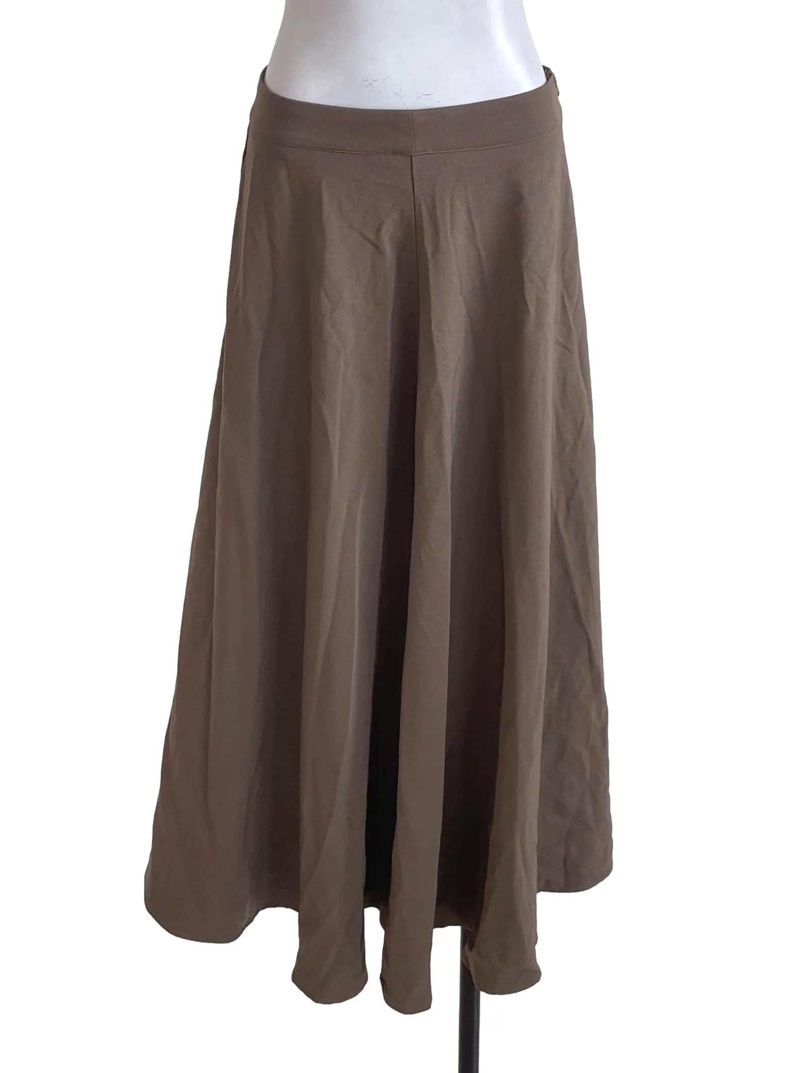 Brown Semi Circle Skirt
