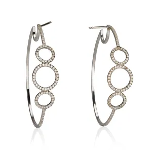 Bubbles hoops earrings