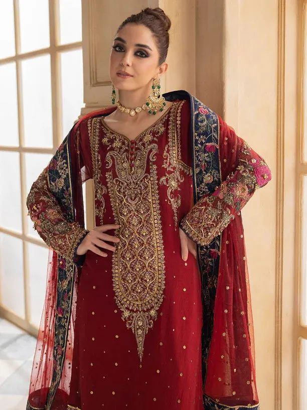 CHARIZMA |  Dastaan e Jashn Luxury Embroidered Chiffon Formals | DJW4-02