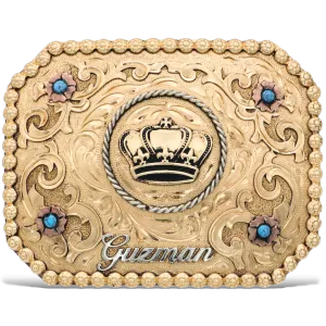 Crowned In Glory Custom Buckle