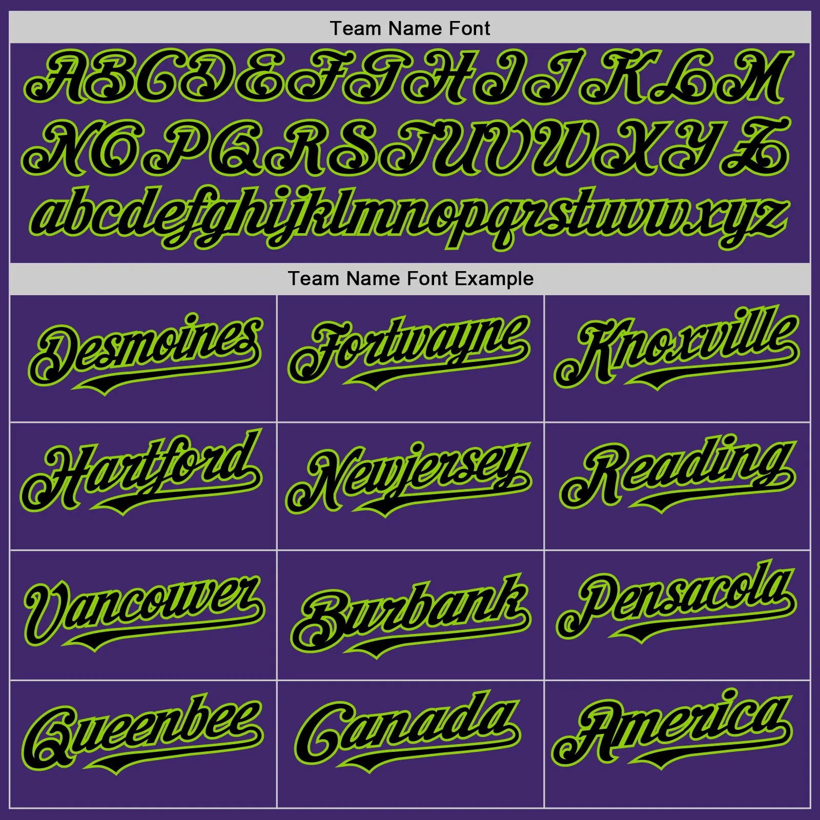 Custom Purple Black-Neon Green Line Authentic Baseball Jersey