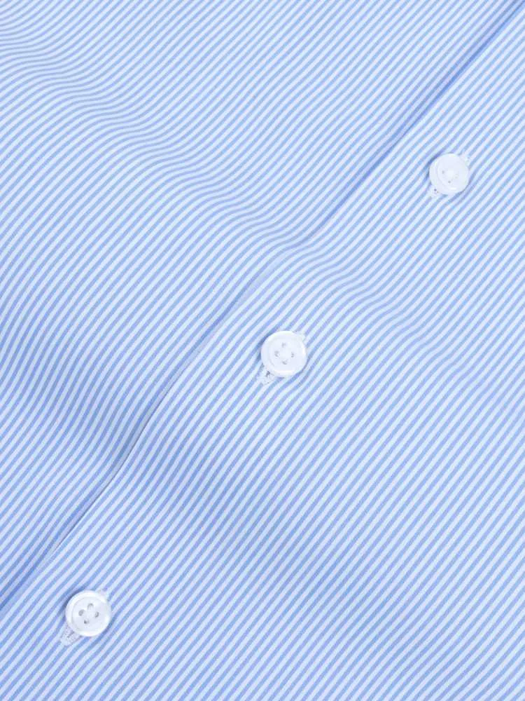 Cutaway Classic Blue Striped Shirt