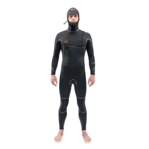 Dakine Men'S Cyclone Zip Free Hooded Wetsuit - 5/4Mm