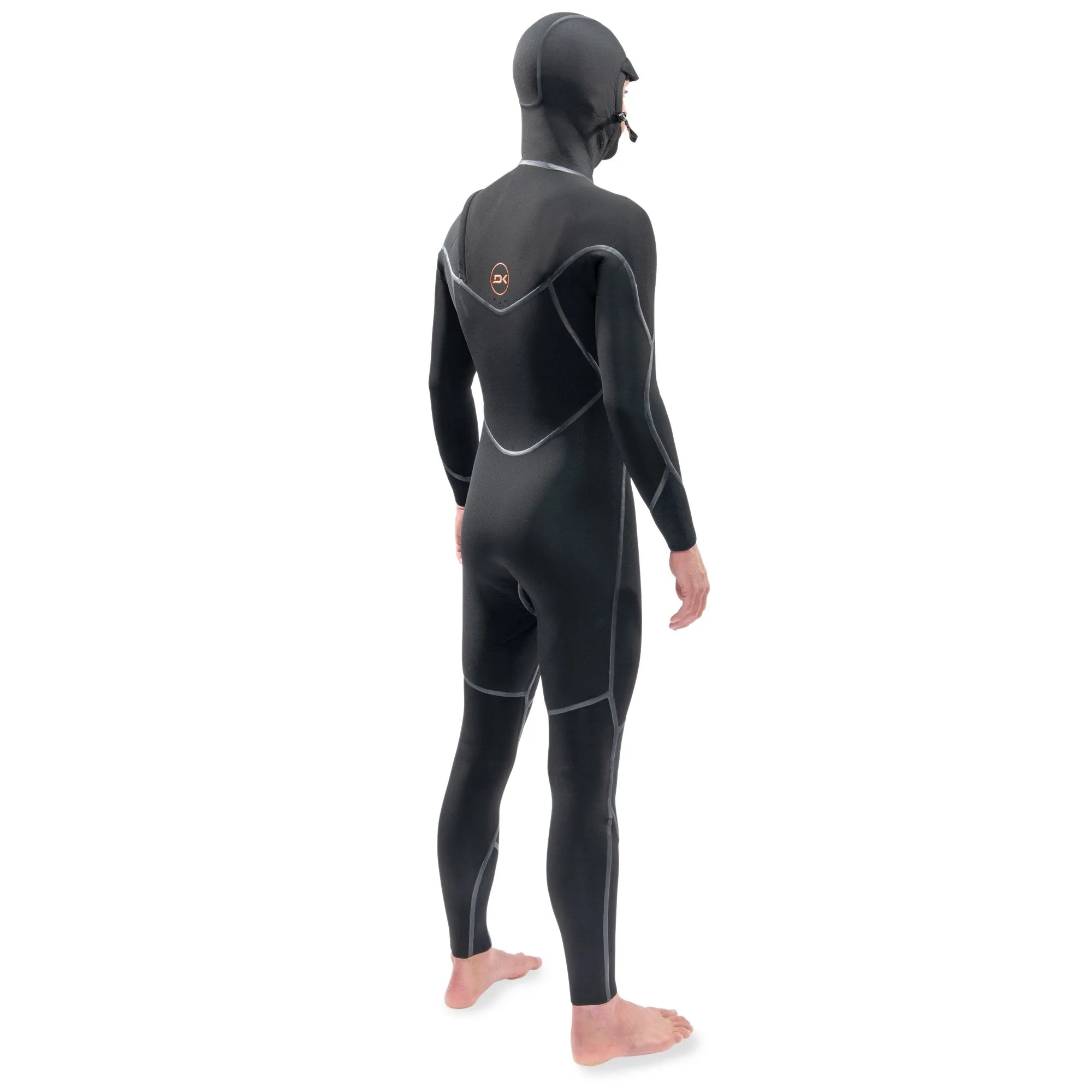 Dakine Men'S Cyclone Zip Free Hooded Wetsuit - 5/4Mm