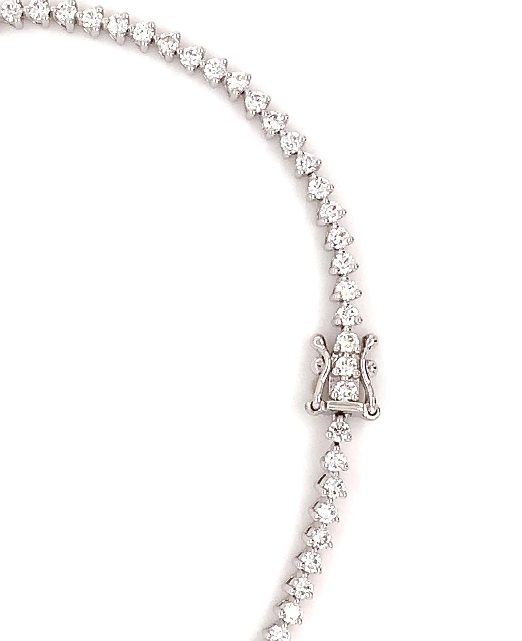 Diamond Riviera Line Tennis Bracelet 1.50CT T.W.