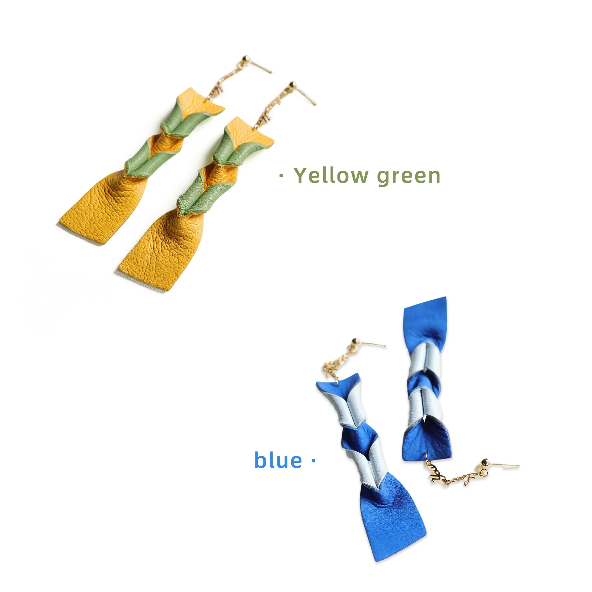 DIY Leather Kits - Dancing Youth Face-lift Elongated Style Earring