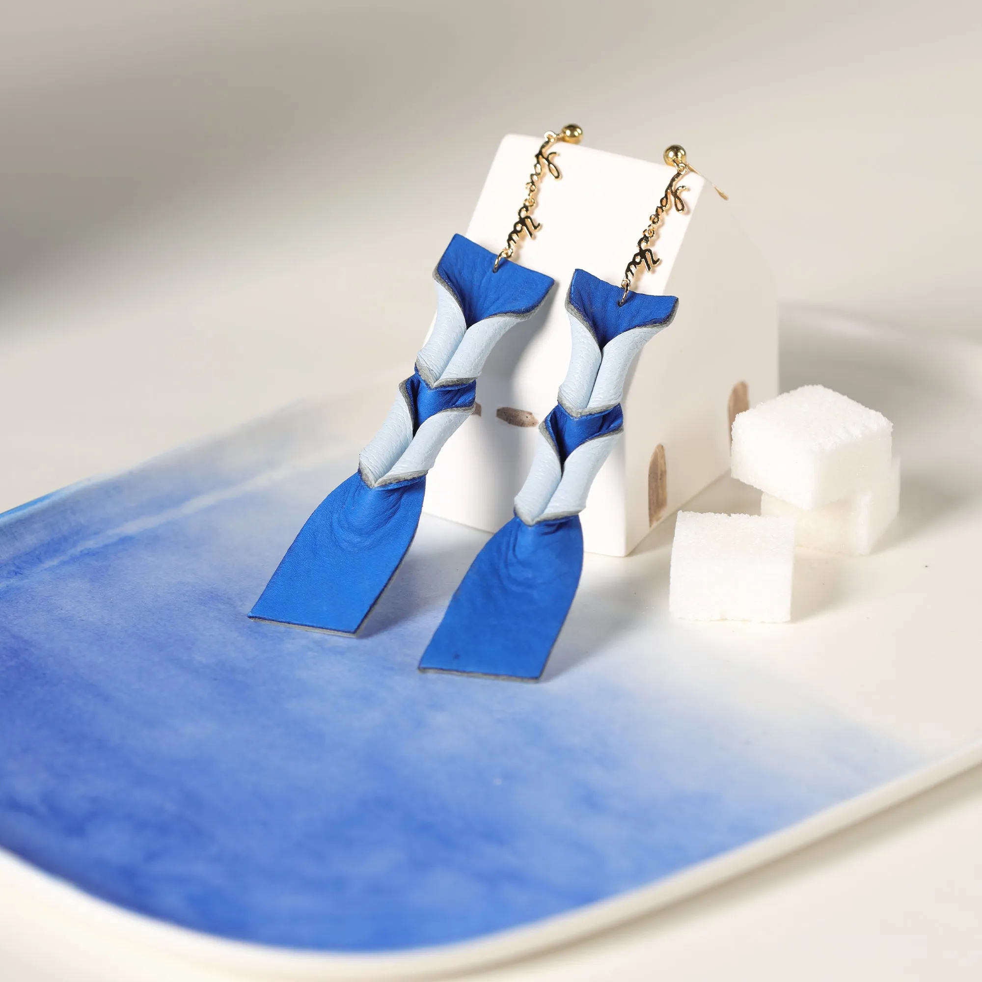 DIY Leather Kits - Dancing Youth Face-lift Elongated Style Earring
