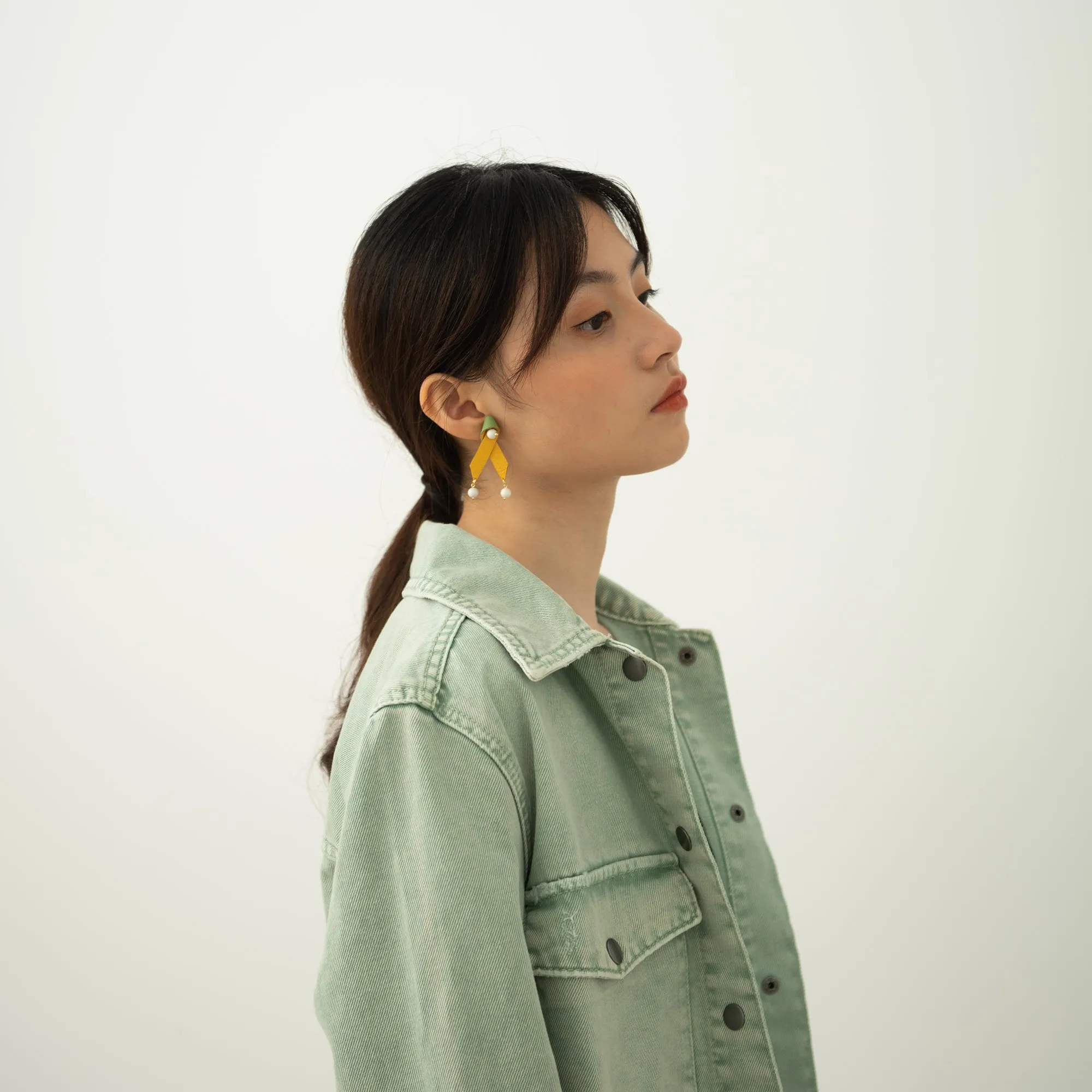 DIY Leather Kits - Leather Woven Style Earring
