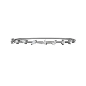 Elia Diamond Bracelet in Black Rhodium