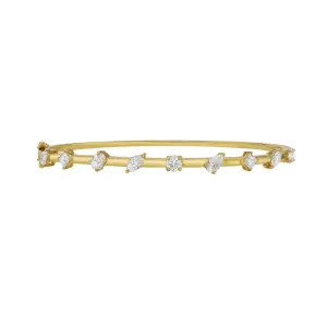 Elia Diamond Bracelet in Yellow Gold