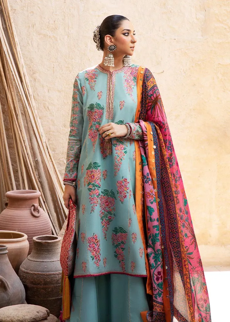 Elise | Hussain Rehar Sarab Summer Lawn Collection 2022 Vol-02 | Unstitched Embroidered Lawn Suits