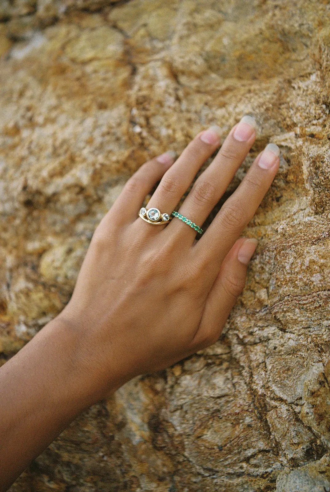 Emerald Eternity Band