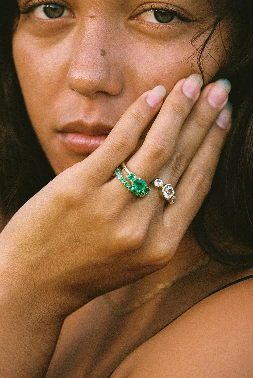 Emerald Eternity Band