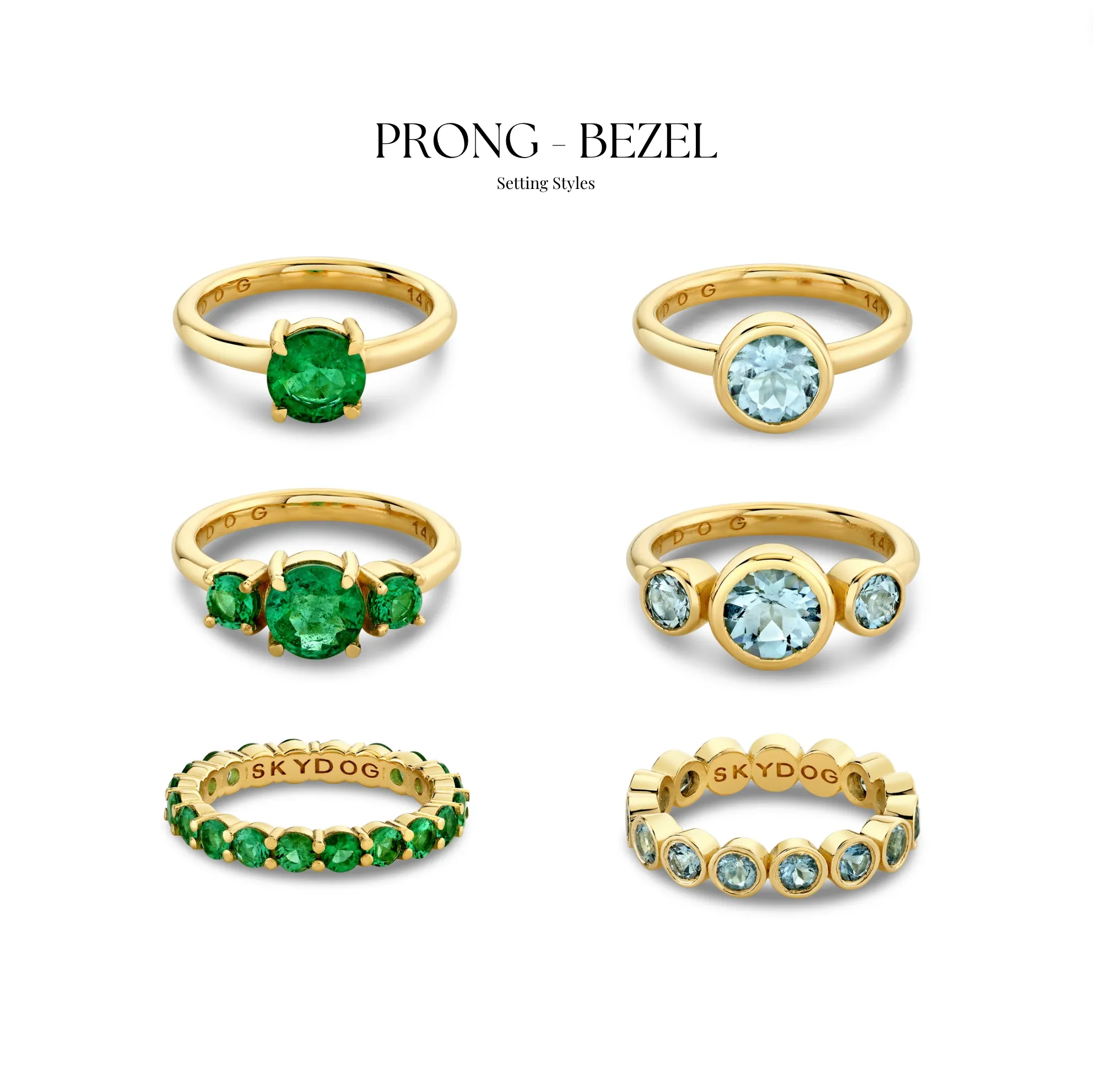 Emerald Eternity Band