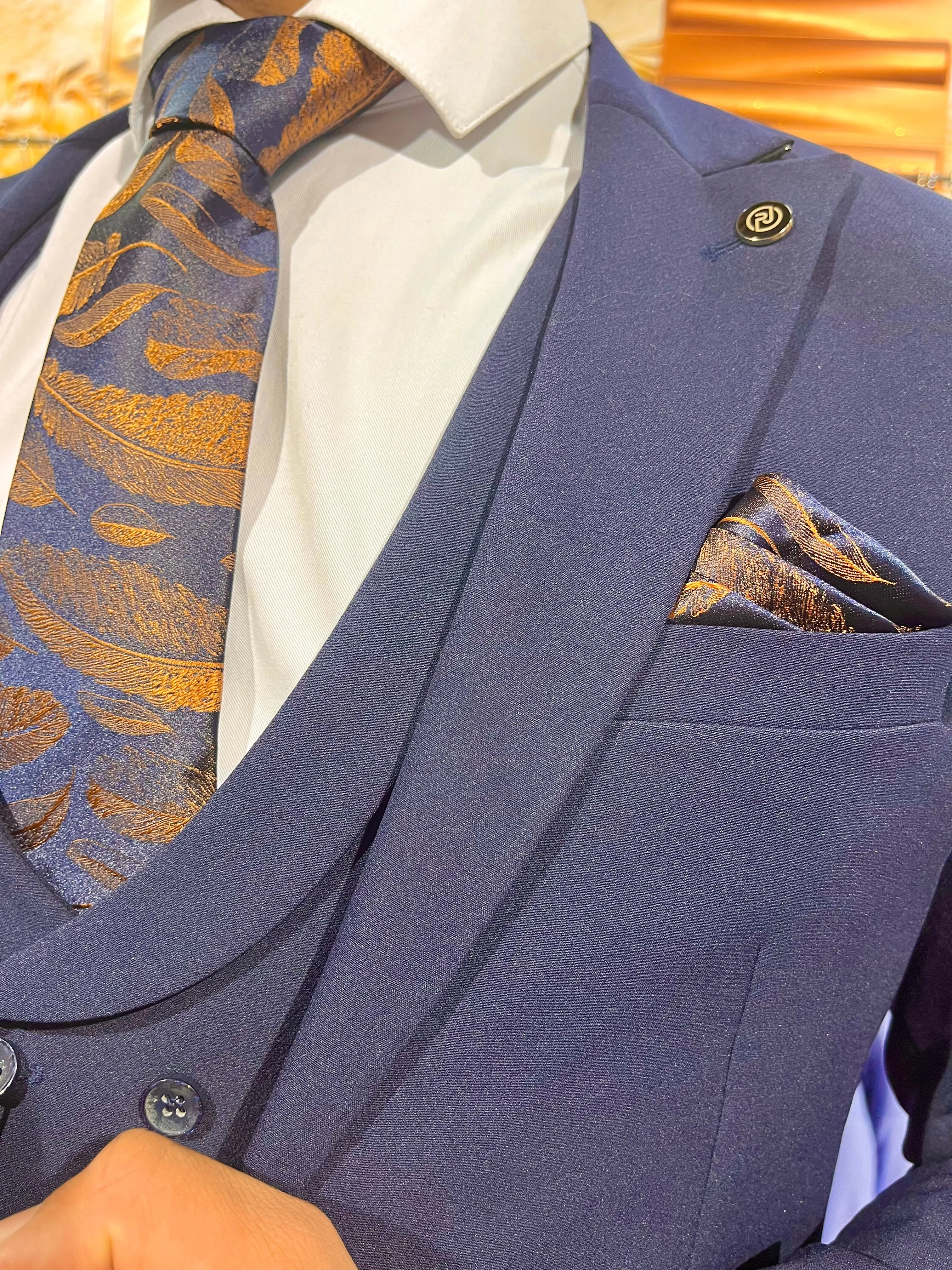 Essential Navy 3 Piece Suit