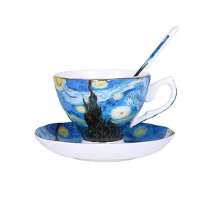 Exquisite Van Gogh Art Coffee Sets