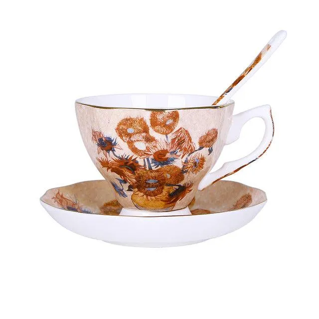 Exquisite Van Gogh Art Coffee Sets