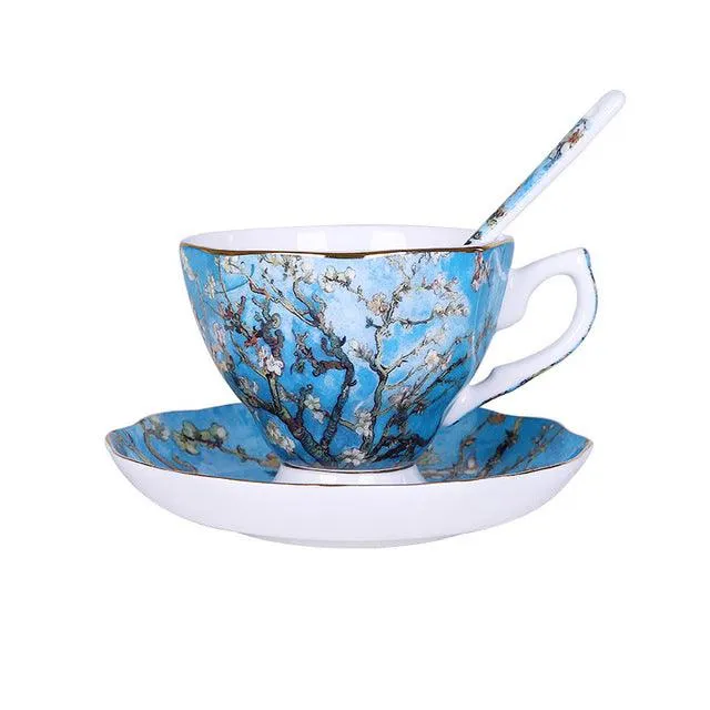 Exquisite Van Gogh Art Coffee Sets
