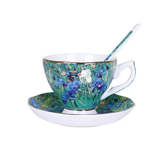 Exquisite Van Gogh Art Coffee Sets
