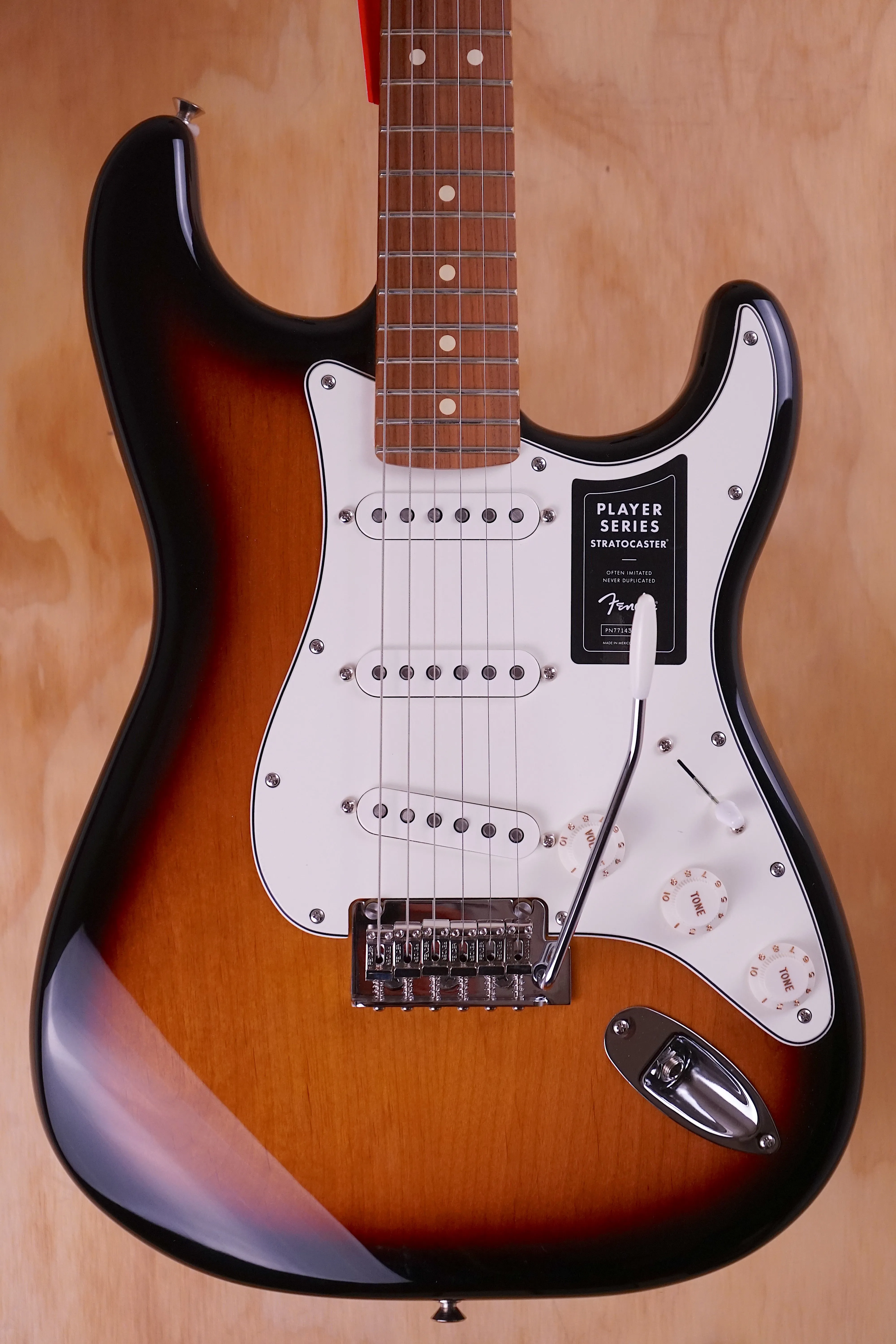 Fender Player Stratocaster in Two-Tone Sunburst, Ex-Display