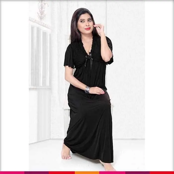 Flourish Nightwear Black - FL-0040