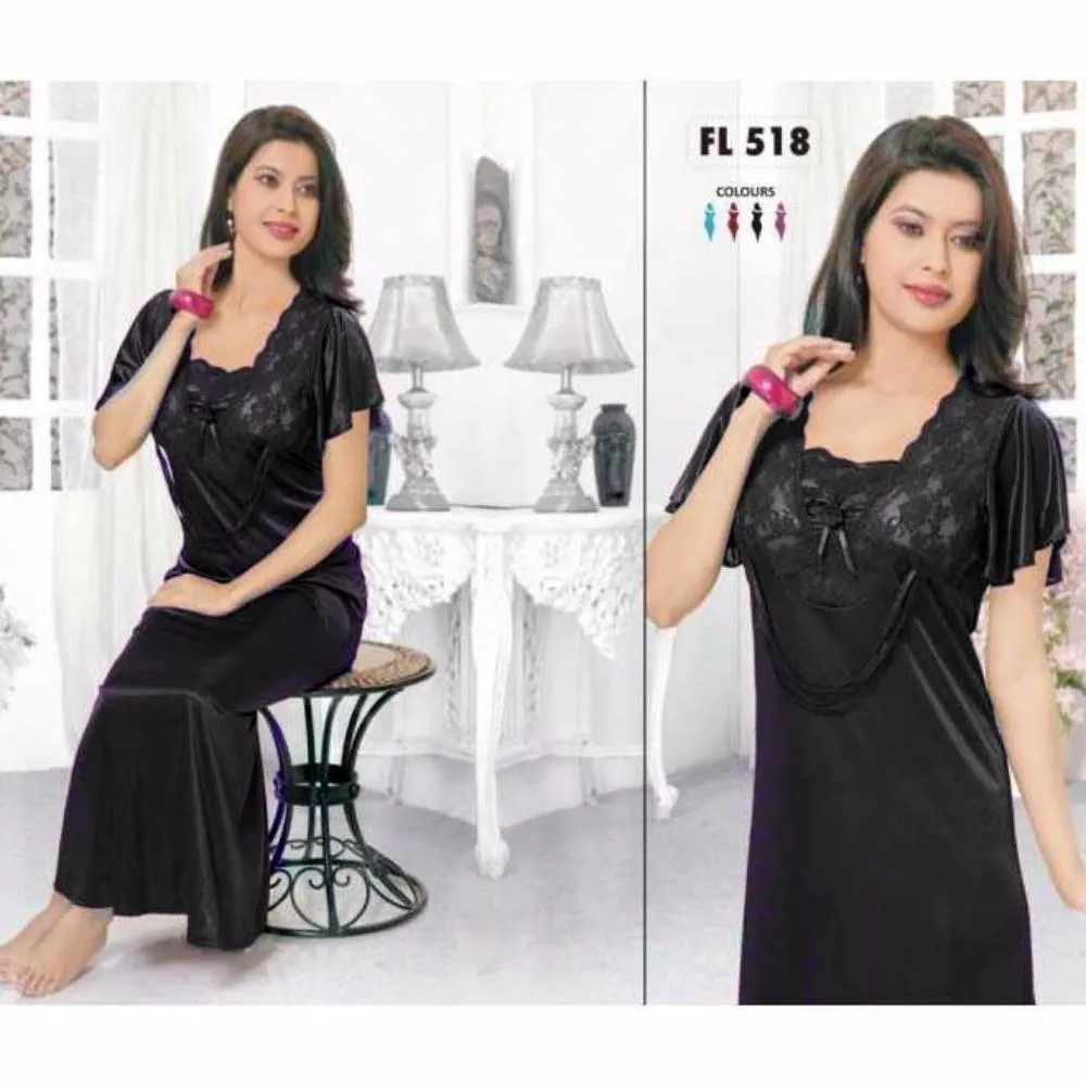 Flourish Silk Nightwear For Women- FL-518