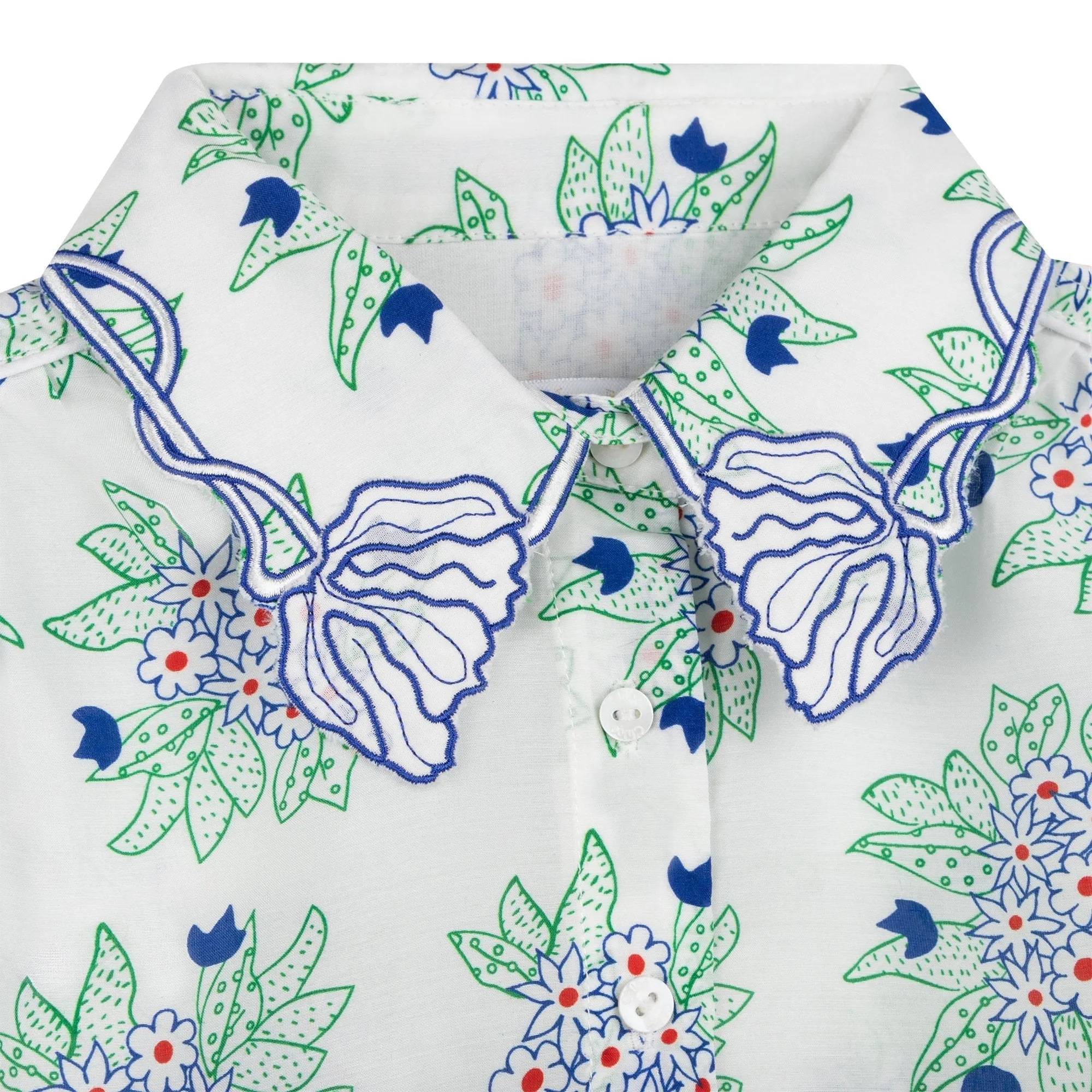 Girls Silk Blouse