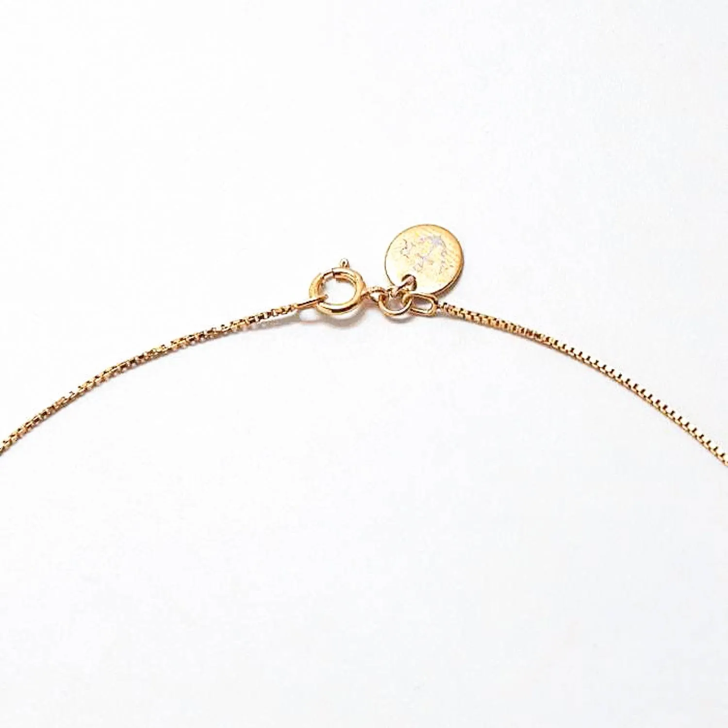 Green Hexagon Gold Bee Necklace